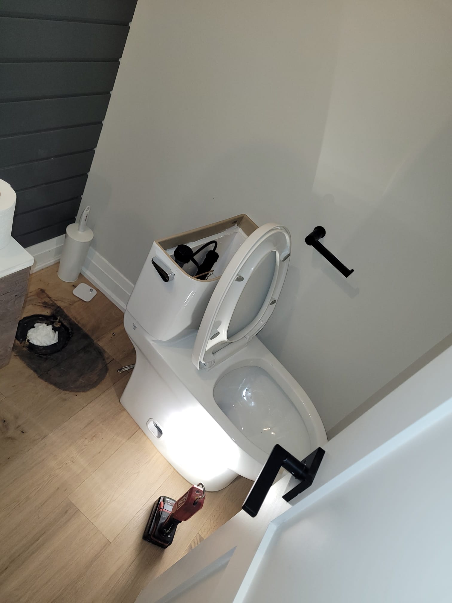 new toilet installations