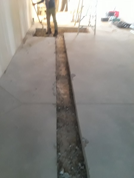 slab leak repair