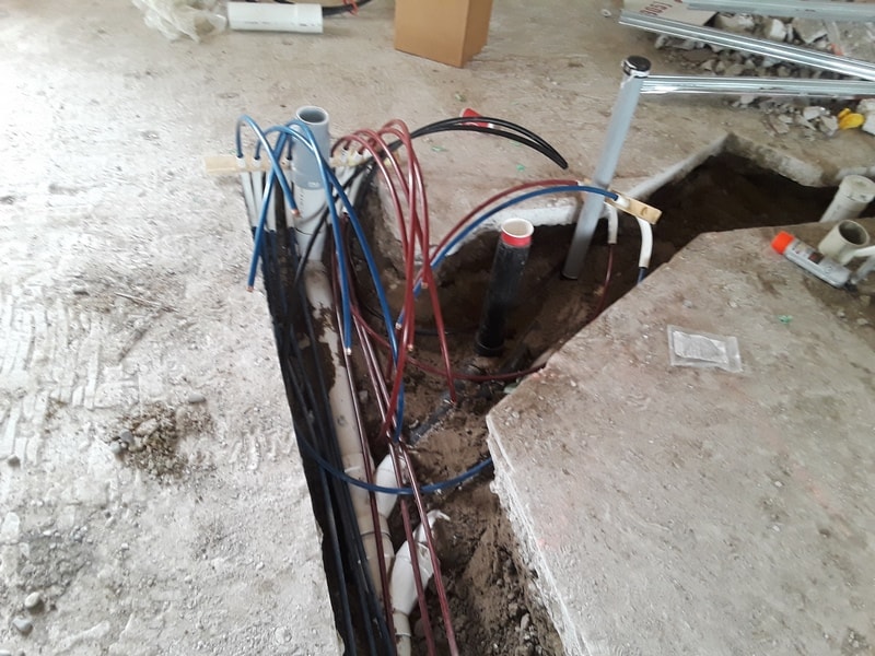 water and sewer line repairs